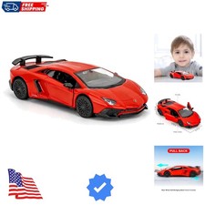 Modelo de coche de fundición Lamborghini Aventador LP700-4 escala 1/36, juguete de aleación de zinc aprox...