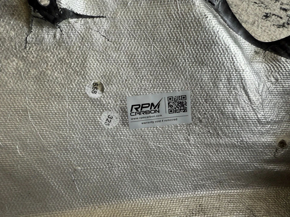 Vientre de carrera Yamaha R6 carbono RPM acabado de fibra de carbono forjado Foto 2 de 4