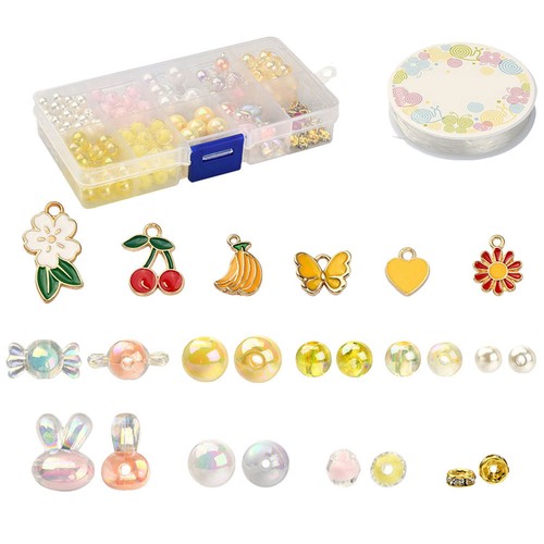  Zestaw do rękodzieła biżuterii dla dorosłych Sprzęt jubilerski Zestawy pereł dla nastolatków - Zdjęcie 1 z 14