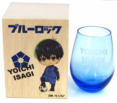Blue Lock Kiyoshiichi Free Glass Cup 6cm x 11cm Excellent Japan For Ages 14+