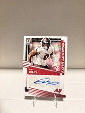 YaYa Diaby AUTO Signature Marks SP 2025 Donruss #SM-YDY Buccaneers 🔥