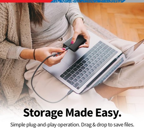 Canvio Basics 2TB External Hard Drive - Plug & Play Convenience & Performance - Picture 5 of 11