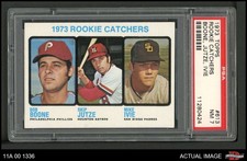 1973 Topps #613 Bob Boone RC Catchers Phillies / Astros / Padres RC PSA 7 - NM