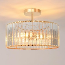 ANWIO Gold Lampshade Light Shade,Kitchen Lights Ceiling,Ceilings Lights Living