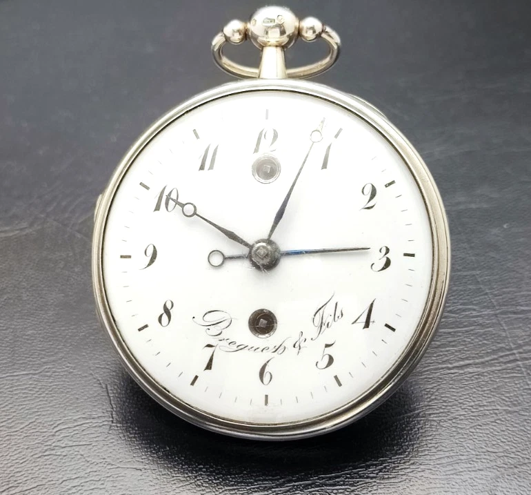 Gousset coq breguet à sonnerie réveil, révisèe, très belle état de conservation, - Photo 3/4