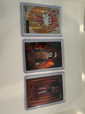 2026 Stranger Things 50 Card Lot Includes Eleven Code Red, Dual Sided Dustin /45
