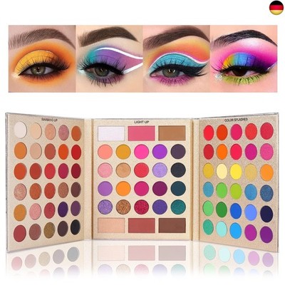 UCANBE Make Up Palette 86 Farben: Matte Schimmernde Lidschatten Palette Set,