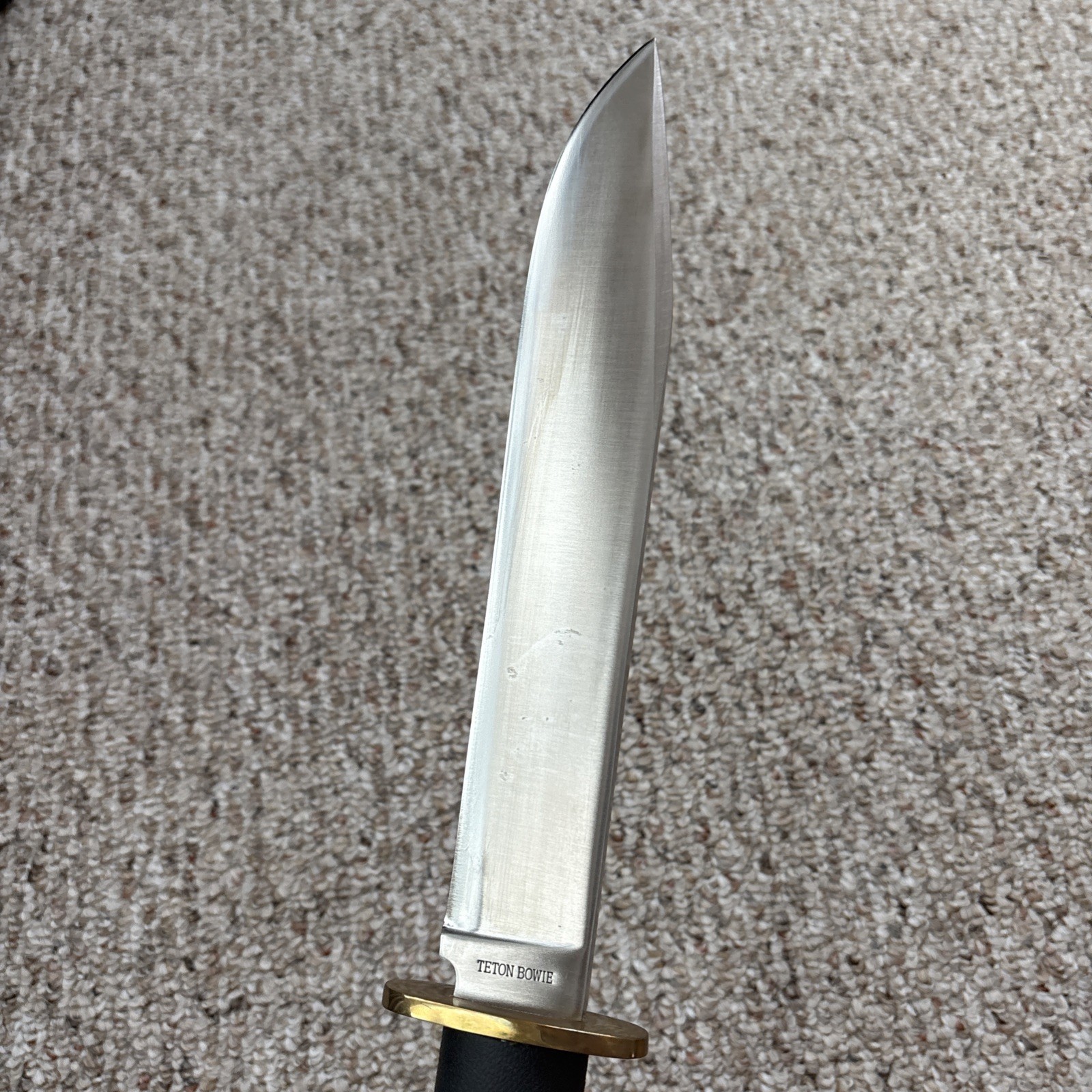 Blackjack Hunter Teton Bowie Fixed Blade Knife Full Tang Seki Japan 9.25" Blade