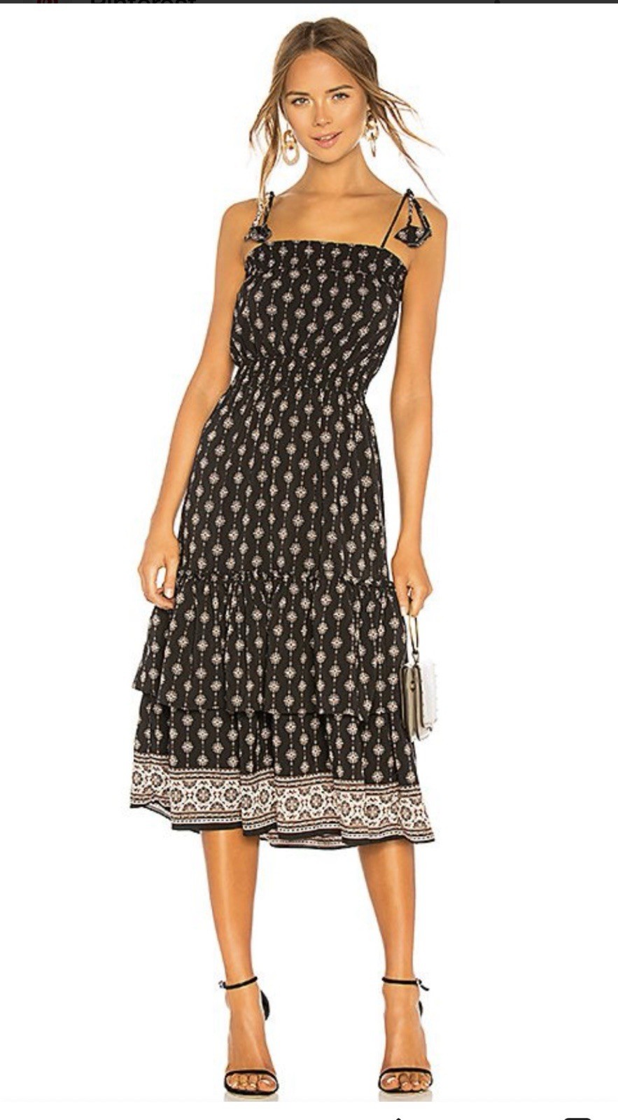 MISA Los Angeles Azalea Dress In Boho Floral Size M