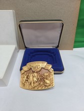 John Deere 150th Anniversary Belt Buckle Farmers 1837 1987 Limited Edition USA