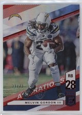 2019 Panini Donruss Elite Aspirations 31/72 Melvin Gordon III #71 0q1p