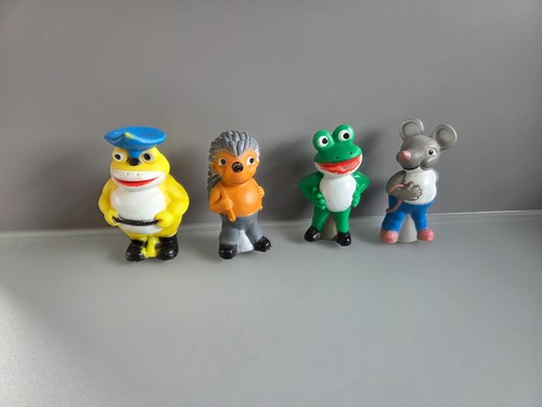 Seltene Salamander Werbefiguren 1960er – 4er Set – Gummi – Vintage - Bild 5 von 9