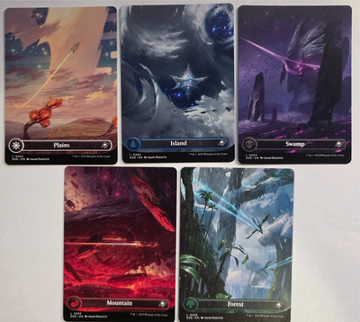 Full Art Galaxy Land Set NONFOIL - Edge of Eternities MTG