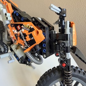 LEGO Technic 42007 Moto Cross Bike 2013 Retired RARE Complete Set No Box
