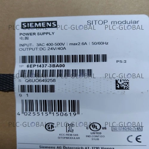 1PC *NEW* Siemens 6EP1437-3BA00 6EP1437 3BA00 One-year warranty