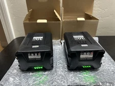 Lot Of 2 Pro 80V Battery 3.0Ah Rechargeable Lithium-ion For Greenworks GBA80200