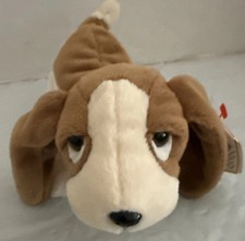 TY Beanie Baby TRACKER the Basset Hound 7 inch Bean Stuffed Animal Toy