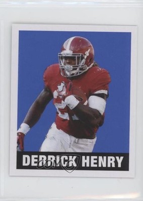 2016 Leaf Originals Alternate Blue 10/25 Derrick Henry #A-DH1 Rookie RC 3c7