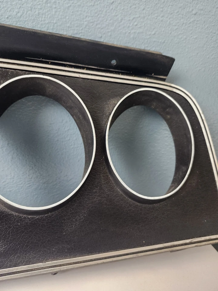 Cuadro de instrumentos negro Ford Torino Ranchero 1972-1976 bisel D2GF-10B883-AA Foto 4 de 4