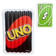 Uno Pool Float - Giant Inflatable Reverse Card, 6 Feet Tall Vinyl Raft