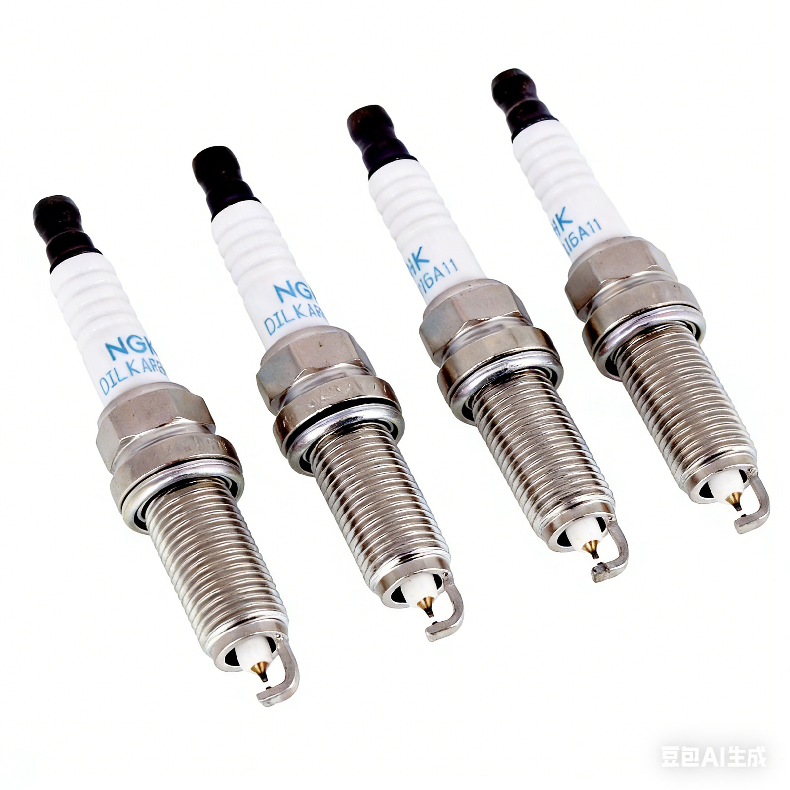 4x NGK Iridium Spark Plugs 22401-JA01B For Altima Rogue Sentra DILKAR6A11 New