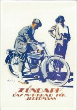 Ansichtskarte Zündapp das Motorrad für Jedermann  (9934) - I