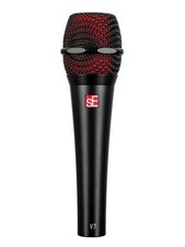 SE Electronics V7 BLACK Studio Grade Handheld Supercardioid Microphone with...