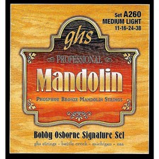 GHS Phosphor Bronze Mandolin Strings Medium Light