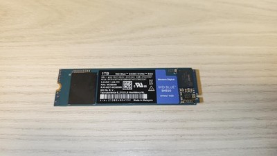WD Blue SN550 1TB NVMe SSD 99% life remaining