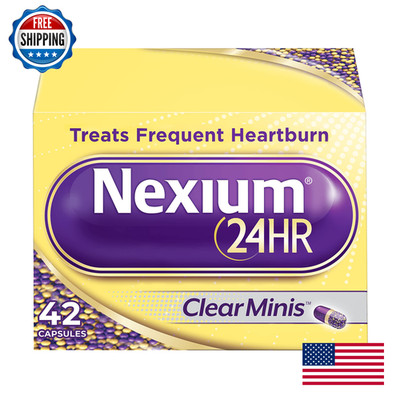 Nexium 24Hr Clearminis Acid Reducer Heartburn Relief Delayed Release Capsules