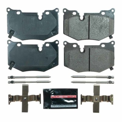 Power Stop Z23-8010 Rear Carbon Brake Pads Set for 20-25 Chevy Corvette C8 Z51