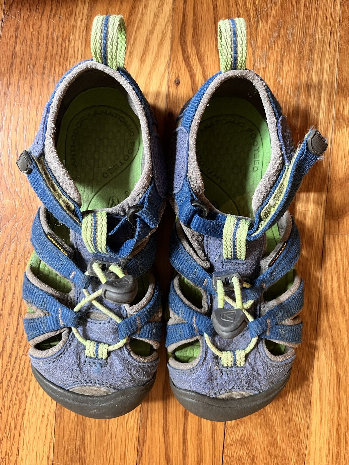 Sandali acqua KEEN Newport H2 bambino taglia 13 blu verde scarpe