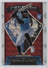 2022 Panini Chronicles Crusade Ruby Wave Prizm 68/199 Bryan De La Cruz #9 o9i
