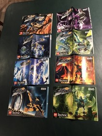 Lego Technic Throwbots Collection Complete With Manuals, Posters, Cases 8520