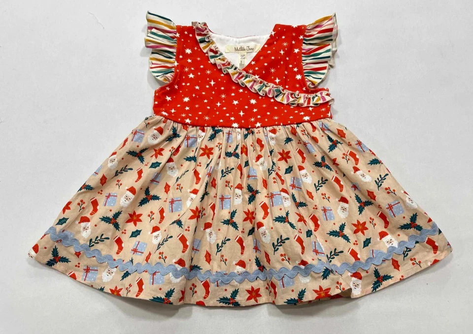 NWT Matilda Jane Twinkleberry Noel Tunic Top Girl's Size 18-24 Months - Image 1 of 1