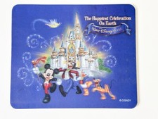 Vintage Computer Mouse Pad Walt Disney World "The Happiest Celebration on Earth"