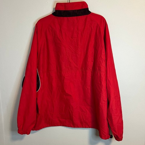 Vintage Texas Tech Red Raiders Quarter Zip Windbreaker TTU NCAA Mens Size XL - Picture 2 of 8