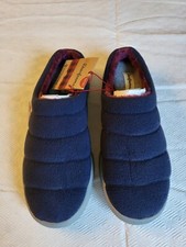 Men's Dearfoams Andre Sport Lounge Clog Slippers M 9-10 Blue