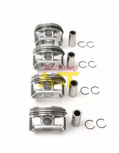 4x STD Pistons &Rings Set For Mini Cooper Clubman S JCW R55 R56 R57 1.6T N14B16A - Picture 2 of 4