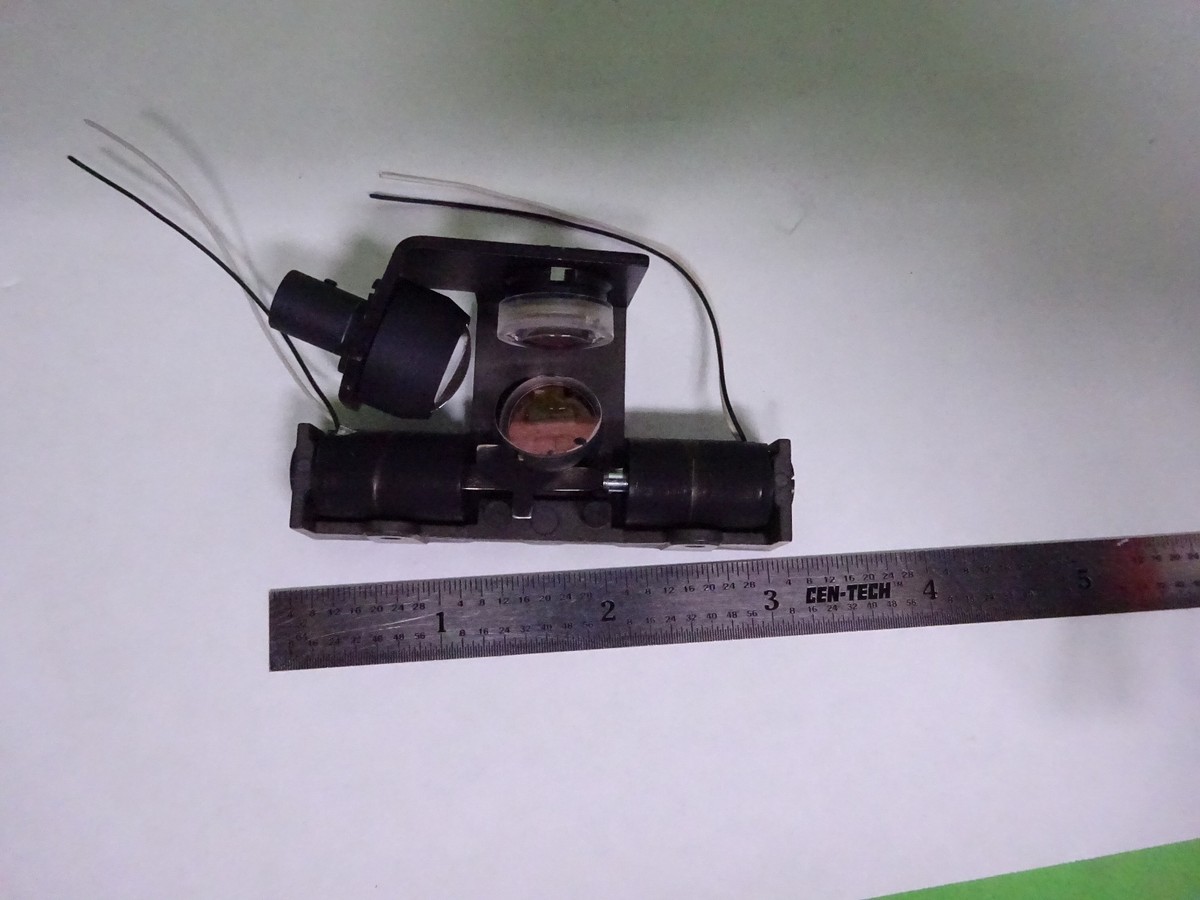MICROSCOPE LEITZ GERMANY OPTICAL ASSEMBLY [void on mirror] OPTICS