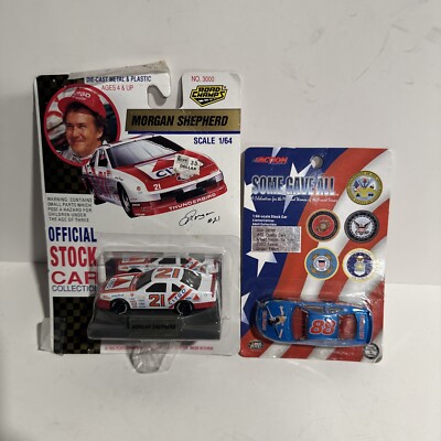 1/64 Road Champs #21 Morgan Shepherd + Action Dale Jarrett Air Force Car