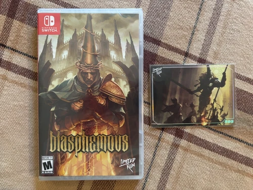 NS Limited Run #052 Blasphemous (Factory Sealed) + Series 1 Trading Card #595