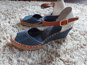 navy wedges size 6