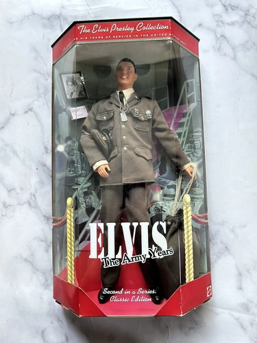 Vintage Mattel 1999 Elvis Presley The Army Years Doll