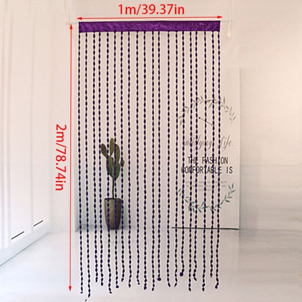 Tassel Decoration Fly Screen Room Door Curtains Divider Window