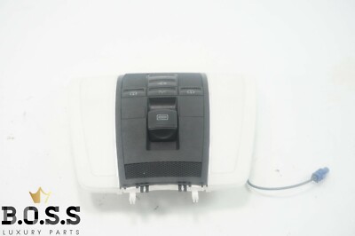 08-11 MERCEDES C300 FRONT OVERHEAD DOME LIGHT 2048208101 Black OEM
