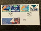 United Kingdom 1994 - Channel Tunnel stamps FDC Edinburgh Philatelic Bureau