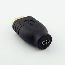 HDMI-compatible A Male to Micro HDMI-compatible Female Converter Adapter for HD