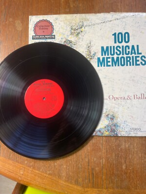 100 Musical Memories - 25 Great Concert Favorites VOL 1 R4 CSS 823 - Vinyl LP