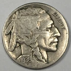 1936 Buffalo Nickel - Good (AG) KM#134 Scratches - 7665